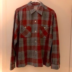 Ensenada *vintage* wool button down, M